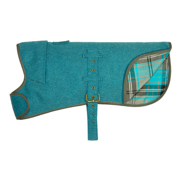 Earthbound Camden Dog Coat Teal